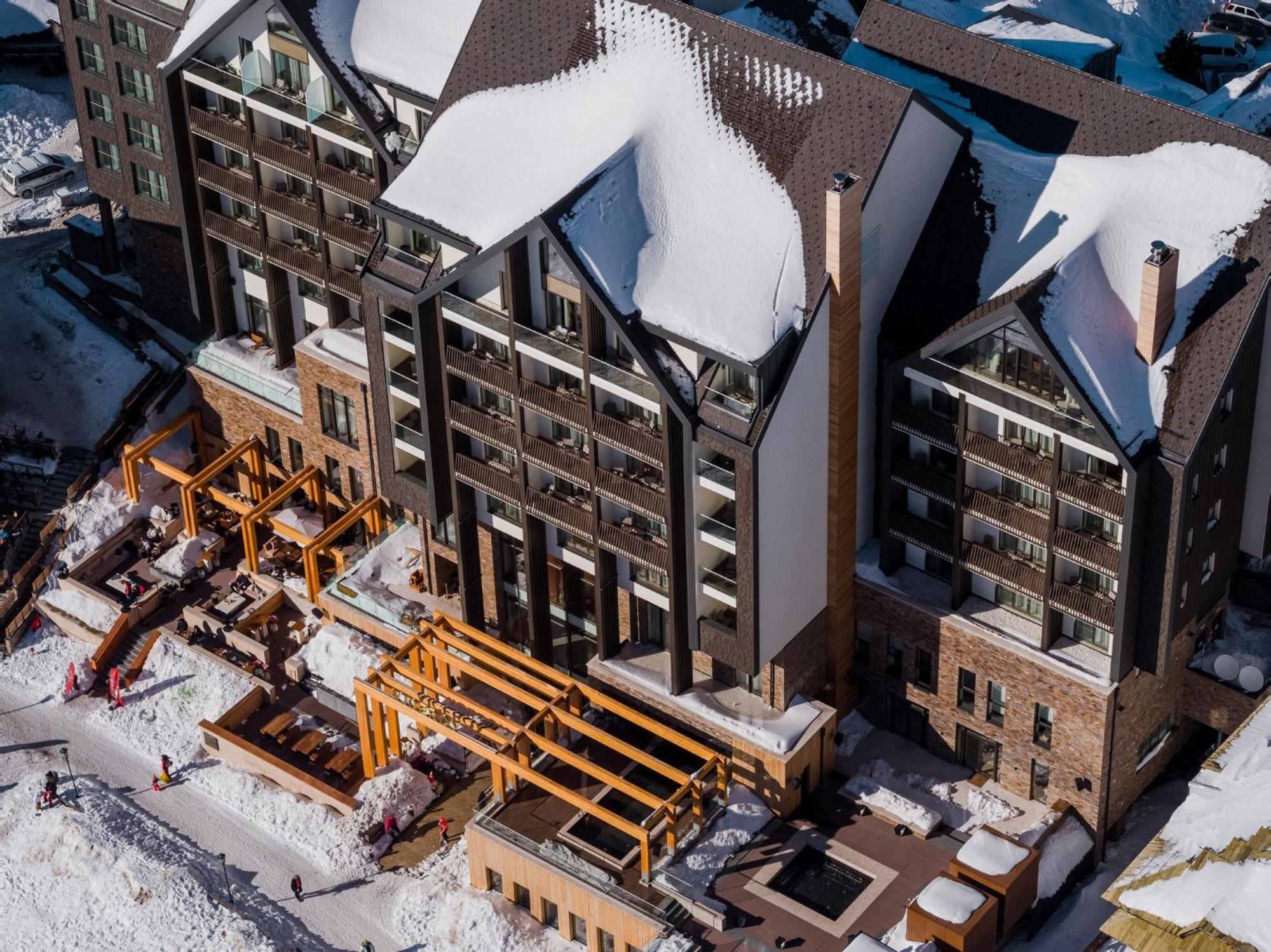 Viceroy Kopaonik Serbia Екстер'єр фото Aerial view of the hotel