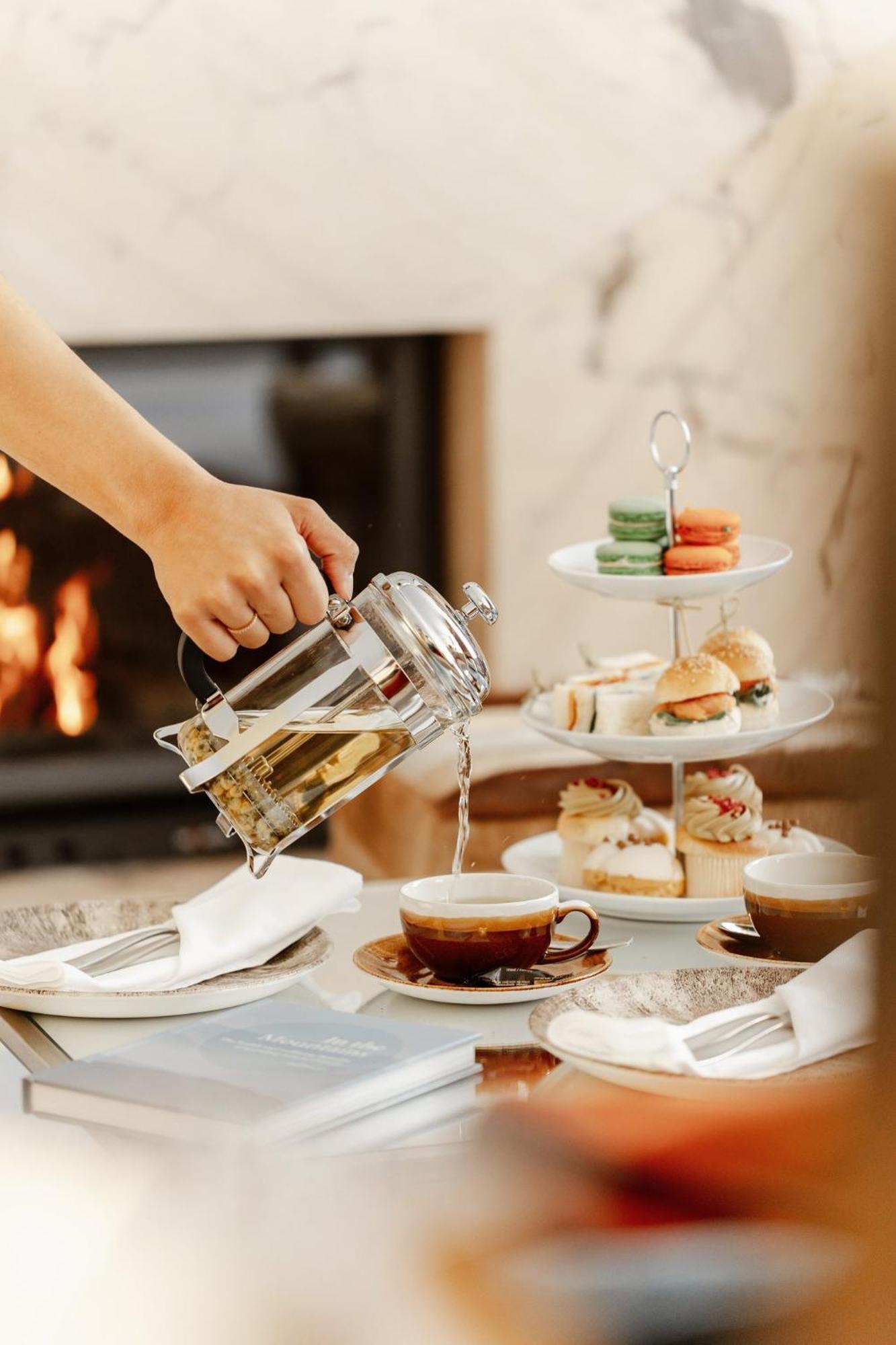 Viceroy Kopaonik Serbia Екстер'єр фото Afternoon tea